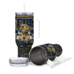 customized fiu panthers honey streaks blue curved tumbler best selling.webp
