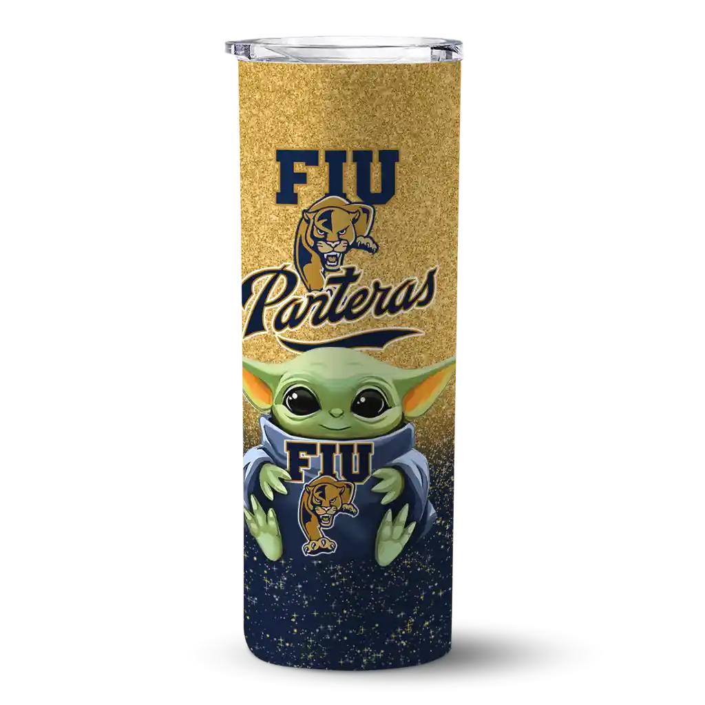 fiu panthers yoda smile blue skinny tumbler best selling.webp fiu panthers yoda smile blue skinny tumbler best selling.webp