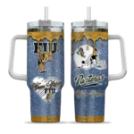 personalized fiu panthers heart helmet motif blue curved tumbler best selling.webp