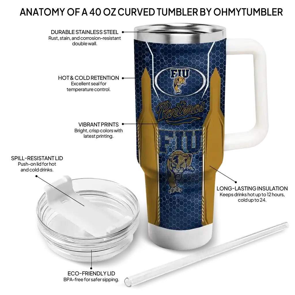personalized fiu panthers hexagon armor blue curved tumbler new arrival.webp personalized fiu panthers hexagon armor blue curved tumbler new arrival.webp