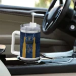 personalized fiu panthers hexagon armor blue curved tumbler best selling.webp
