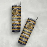 personalized fiu panthers patterned waves blue skinny tumbler best selling 1.webp