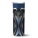 personalized fiu panthers superman emblem blue black skinny tumbler best selling.webp