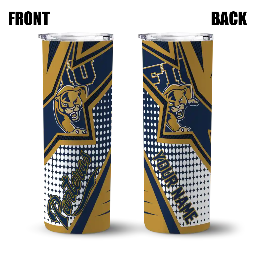personalized fiu panthers web stripes blue white skinny tumbler fashion forward.webp personalized fiu panthers web stripes blue white skinny tumbler fashion forward.webp