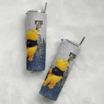 personalized fiu panthers winnie the pooh blue gray skinny tumbler best selling.webp