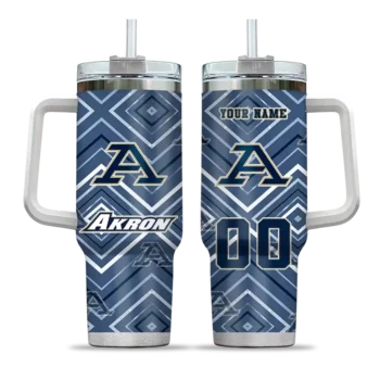 custom akron zips bold diamonds blue curved tumbler best selling.webp