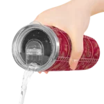 custom boston college eagles chevron patch maroon skinny tumbler best selling.webp