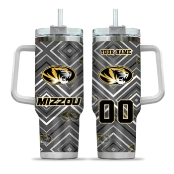 custom missouri tigers bold diamonds black curved tumbler best selling.webp