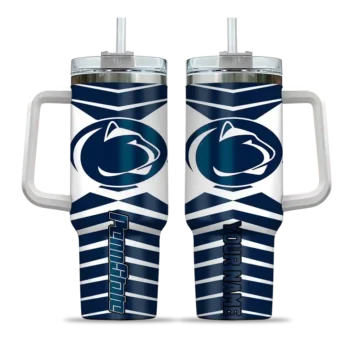 custom penn state nittany lions chevron layers blue curved tumbler best selling.webp