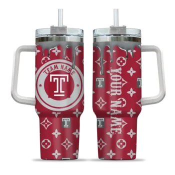 custom temple owls bullseye drips red curved tumbler best selling.webp