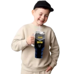 custom toledo rockets arrow armor blue black curved tumbler best selling.webp