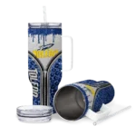 custom toledo rockets leopard zipper blue curved tumbler best selling.webp