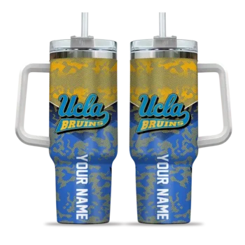 custom ucla bruins chevron stripe blue curved tumbler best selling.webp