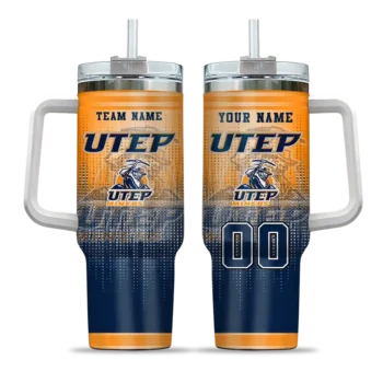 custom utep miners gradient dots blue curved tumbler best selling.webp