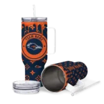 custom utsa roadrunners bullseye drips orange curved tumbler best selling.webp