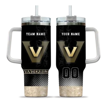 custom vanderbilt commodores geometric prism black curved tumbler best selling.webp