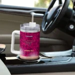 custom virginia tech hokies geometric prism maroon curved tumbler best selling.webp