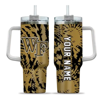 custom wake forest demon deacons burst swirl gold curved tumbler best selling.webp