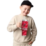 customized cincinnati bearcats bold diamonds red curved tumbler best selling.webp