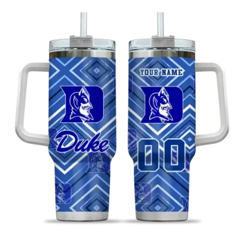 customized duke blue devils bold diamonds blue curved tumbler best selling.webp