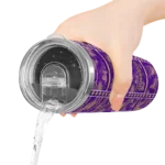 customized james madison dukes chevron patch purple skinny tumbler best selling.webp