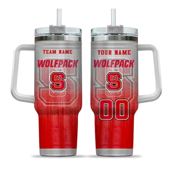 customized nc state wolfpack gradient dots red curved tumbler best selling.webp