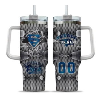 customized nevada wolf pack superman shield blue gray curved tumbler best selling.webp