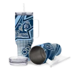 customized old dominion monarchs arrow burst blue curved tumbler best selling.webp