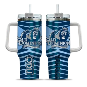 customized old dominion monarchs chevron layers blue curved tumbler best selling.webp