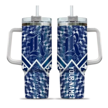 customized rice owls chevron angle navy blue curved tumbler best selling.webp