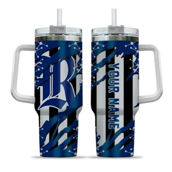 customized rice owls claw cut navy blue black curved tumbler best selling.webp