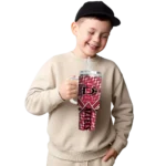 customized san diego state aztecs chevron angle red curved tumbler best selling.webp