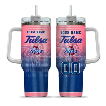 customized tulsa golden hurricane gradient dots blue curved tumbler best selling.webp