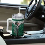 customized uab blazers leopard zipper green curved tumbler best selling.webp