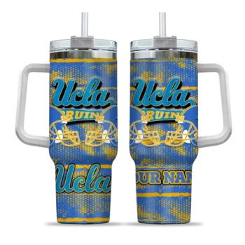 customized ucla bruins honey streaks blue curved tumbler best selling.webp