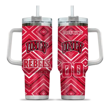 customized unlv rebels bold diamonds red curved tumbler best selling.webp