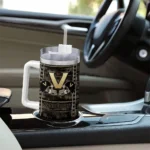 customized vanderbilt commodores honey streaks black curved tumbler best selling.webp