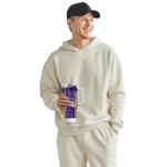 customized washington huskies hexagon armor purple curved tumbler best selling.webp