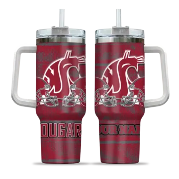 customized washington state cougars honey streaks crimson curved tumbler best selling.webp