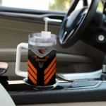 personalized oregon state beavers arrow armor orange black curved tumbler best selling.webp