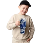 personalized rice owls abstract paths navy blue curved tumbler best selling.webp