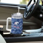 personalized south alabama jaguars bold diamonds blue curved tumbler best selling.webp