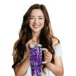 personalized tcu horned frogs burst swirl purple curved tumbler best selling.webp