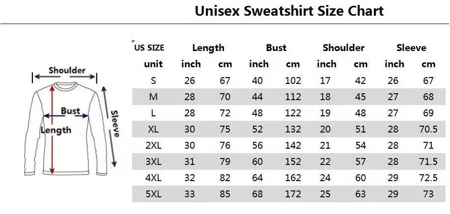 Golden State Valkyries hoodie and sweatpants set size chart