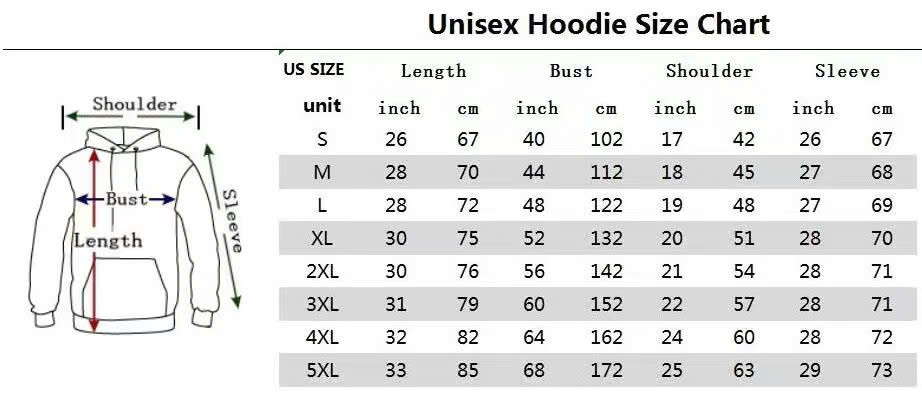Atlanta Dream hoodie and sweatpants set size chart